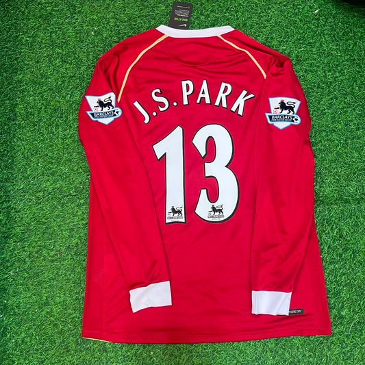 Park-Ji Sung Manchester United 2006-2007 Red Jersey Trikot