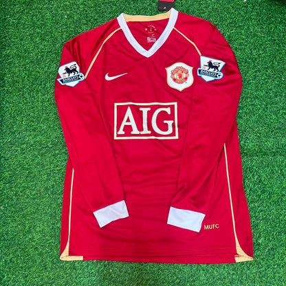 Park-Ji Sung Manchester United 2006-2007 Red Jersey Trikot