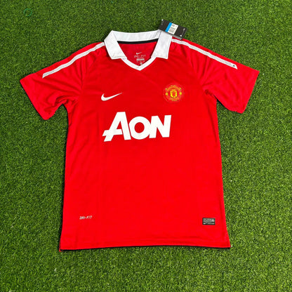 Park-Ji Sung  Manchester United 2010/2011 Retro Home Football Jersey