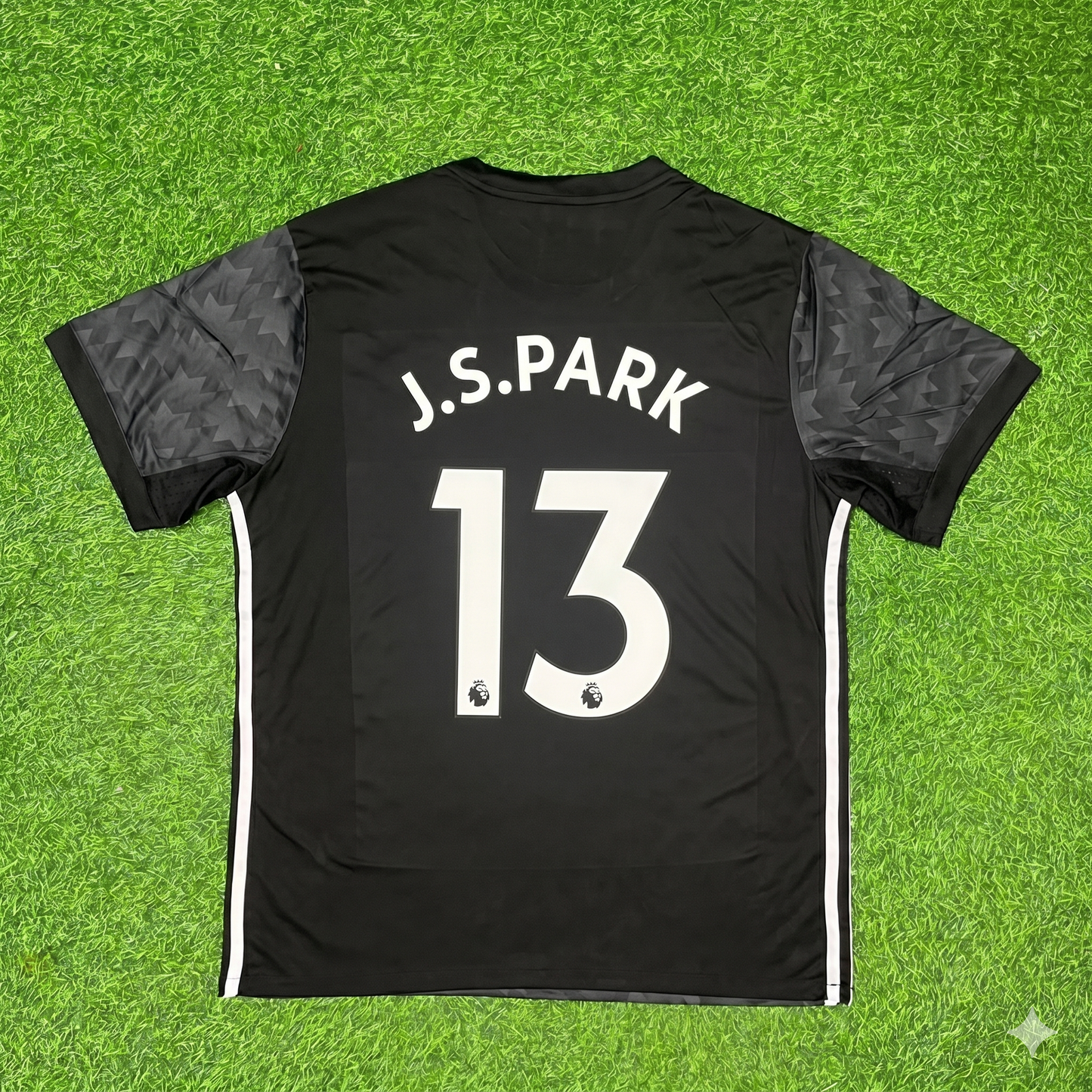 Park Ji-sung Manchester United Black Retro Football Jersey