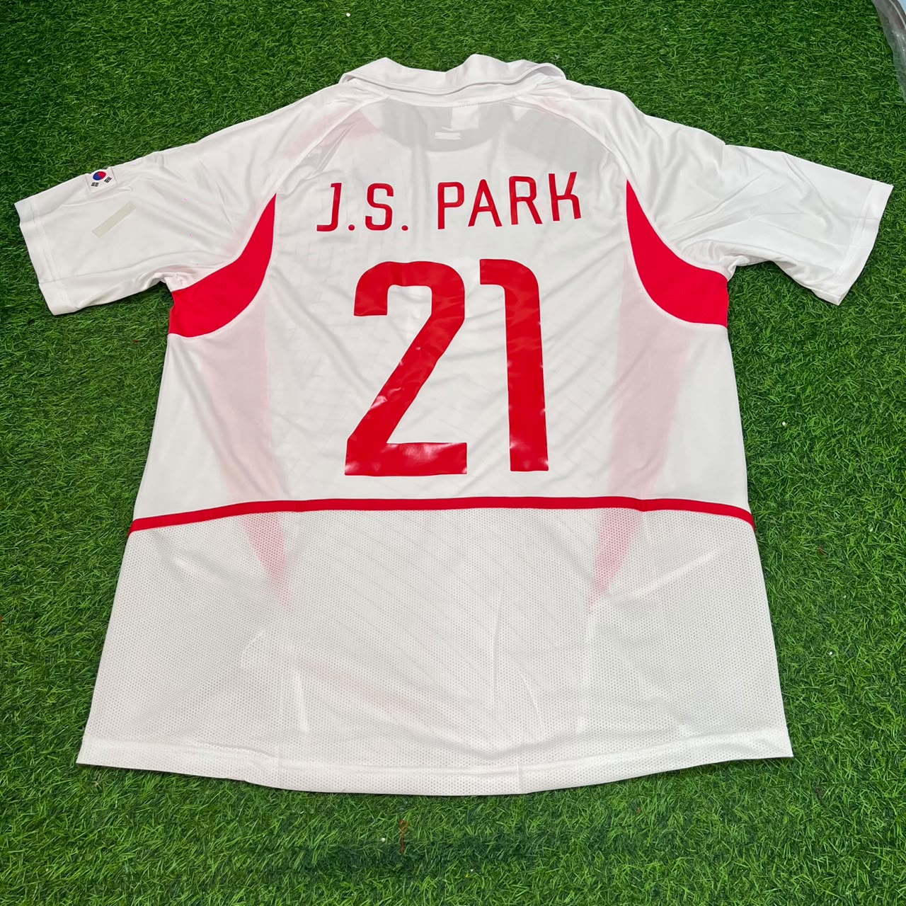 Park Ji-sung South Korea 2002 World Cup Football Jersey