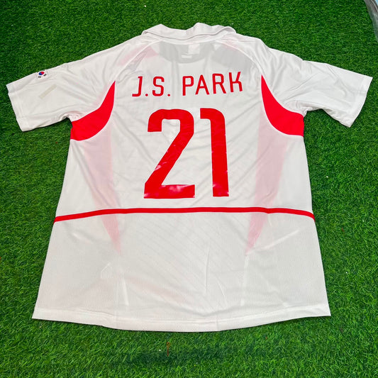 Park Ji-sung South Korea 2002 World Cup Football Jersey