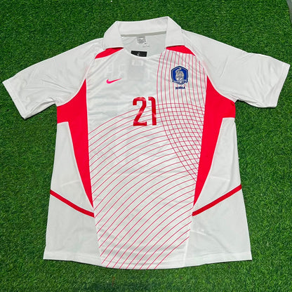 Park Ji-sung South Korea 2002 World Cup Football Jersey