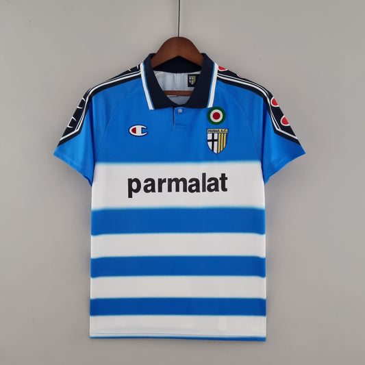 Parma 1999/2000 Blue Retro Jersey Trikot Maillot
