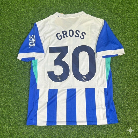 Pascal Groß #30 Brighton 2026 New Season Football Jersey