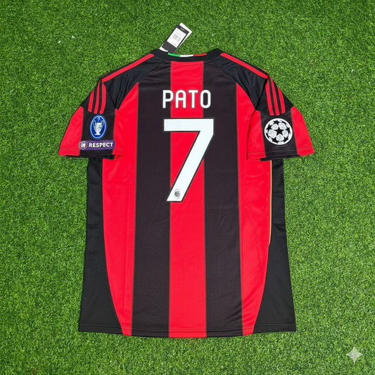 Alexandre Pato 7 - Milan 2010/2011 Home Retro Jersey Trikot