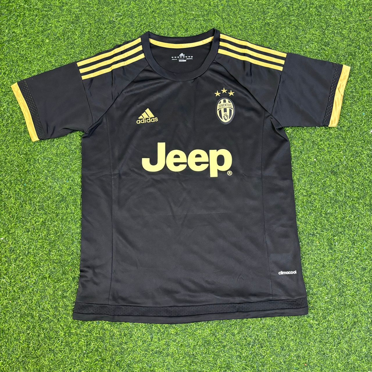 Patrice Evra 33- Juventus Retro Black Kit Jersey Trikot Maglia Soccer Shirt