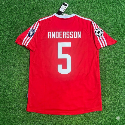 Patrik Andersson 5- FC Bayern Munich 2000-2001 Retro Jersey | Kit | Trikot Soccer Shirt