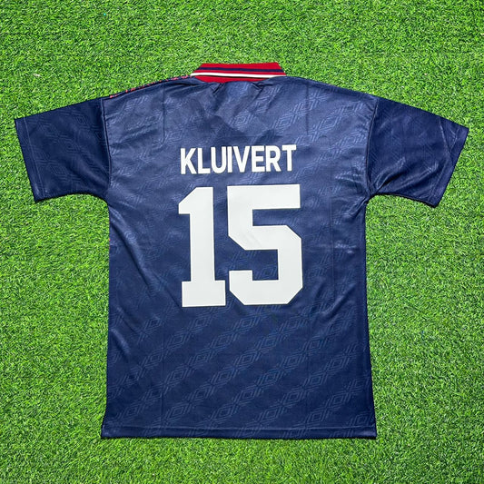 Patrick Kluivert #15 Ajax 1994 1995 Away Retro Football Jersey