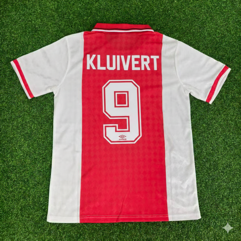Patrick Kluivert AFC Ajax Retro Football Jersey