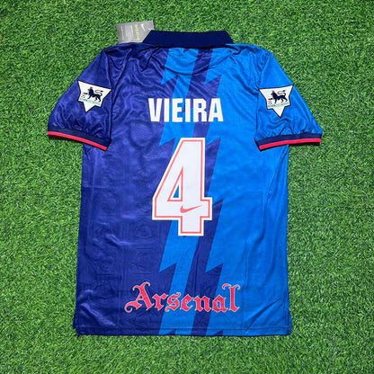 Patrick Vieira Arsenal Retro 1998 Season Retro Jersey