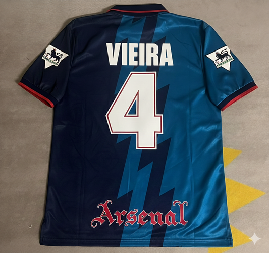 Patrick Vieira Arsenal Retro 1998 Season Retro Jersey