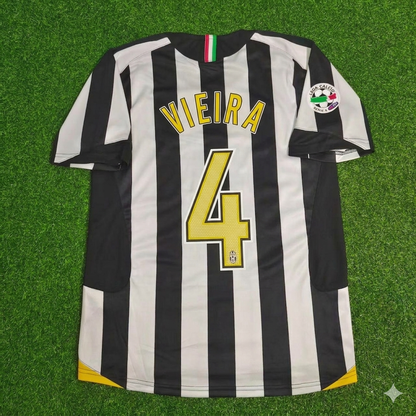 Patrick Vieira Juventus 2005-2006 Retro Trikot | Fußballtrikot