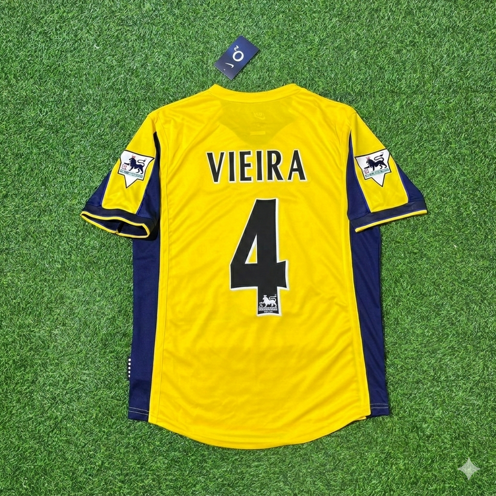 Patrick Vieira - Arsenal 2000 Retro Jersey Trikot