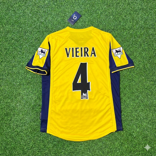 Patrick Vieira - Arsenal 2000 Retro Jersey Trikot 