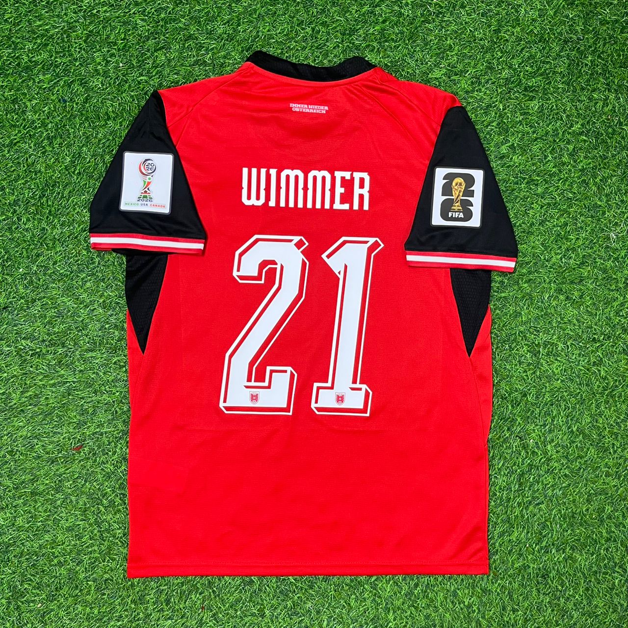 Patrick Wimmer Austria 2026 World Cup Football Jersey