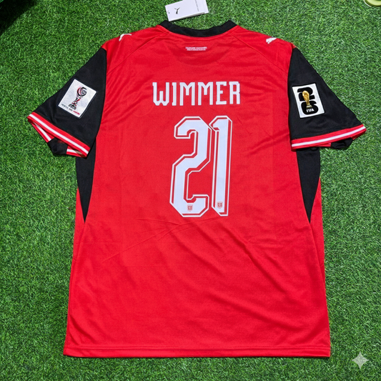 Patrick Wimmer 21- Austria 2026 World Cup Kit Jersey Trikot Maillot