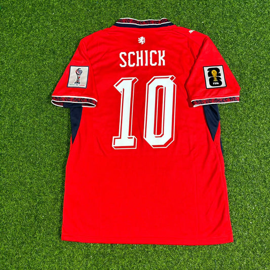 Patrik Schick #10 Czech Republic Czechia 2026 World Cup Football Jersey