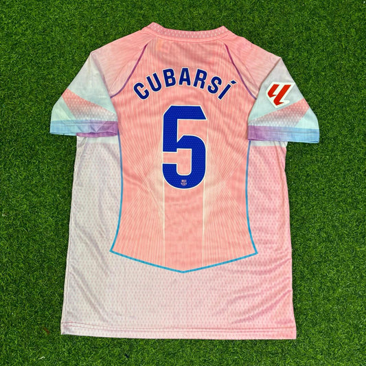 Maillot de football Pau Cubarsi FC Barcelone Domicile Rose Nouvelle Saison 2026