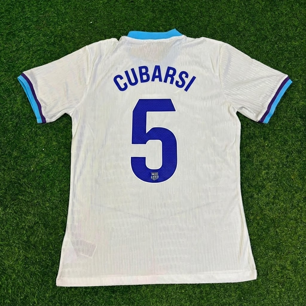 Pau Cubarsi #5 Barcelona New Season Special Edition Jersey Trikot Maillot Soccer Shirt