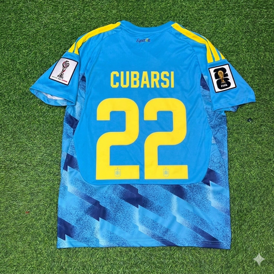 Pau Cubarsı #22 Spain 2026 World Cup Blue Special Football Jersey