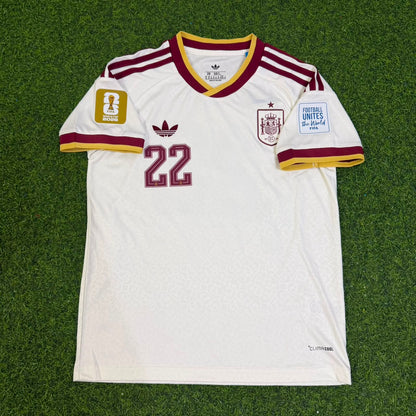 Pau Cubarsi Spain 2026 World Cup Kids Football Jersey