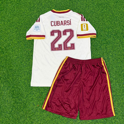Pau Cubarsi Spain 2026 World Cup Kids Football Jersey