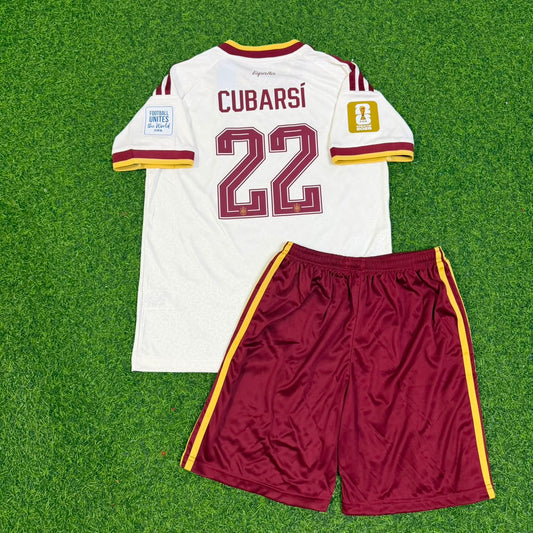Pau Cubarsi Spain 2026 World Cup Kids Football Jersey