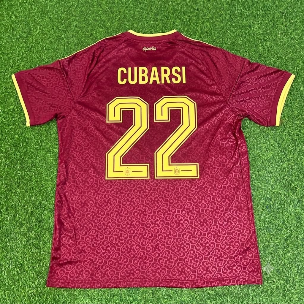 Pau Cubarsi Spain 2026 World Cup Special Edition Football Jersey
