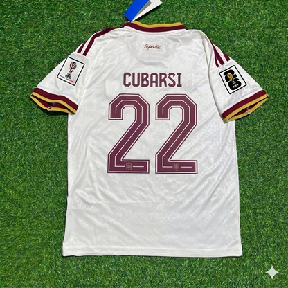 Pau Cubarsí 22 - Spain 2026 World Cup Away Football Jersey