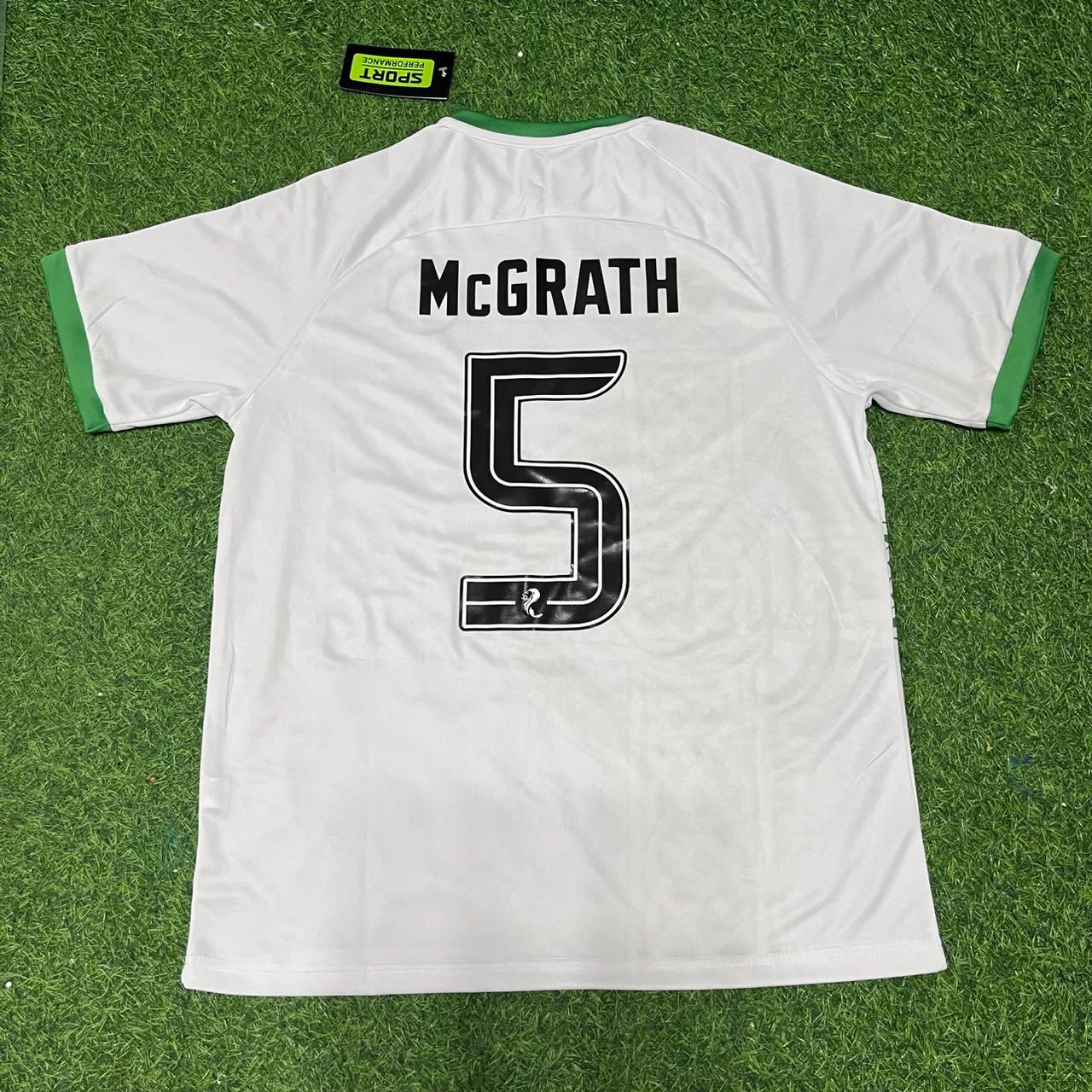 Paul McGrath 5- Ireland Vintage Special Edition White Football Jersey Kit