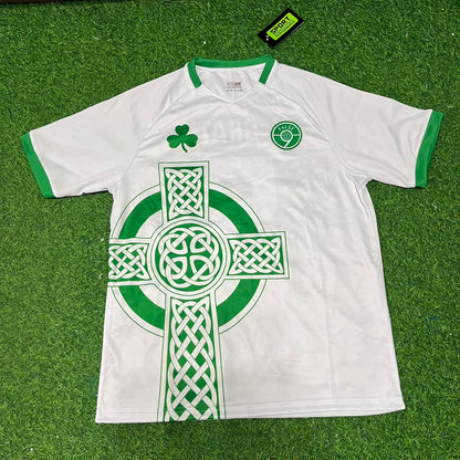 Paul McGrath 5- Ireland Vintage Special Edition White Football Jersey Kit