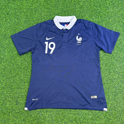 Maillot de foot Paul Pogba #19 France Coupe du Monde 2014