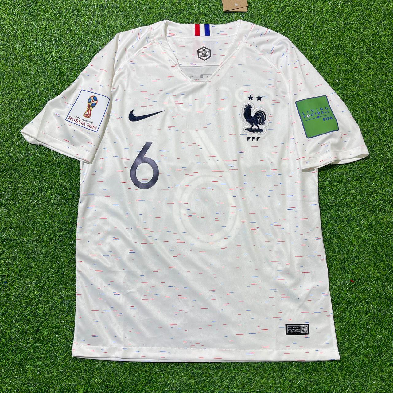 Paul Pogba 6- France 2018 World Cup Kit Trikot Maillot Jersey