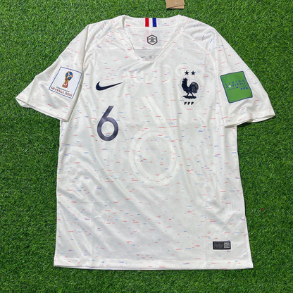 Paul Pogba 6- France 2018 World Cup Kit Trikot Maillot Jersey