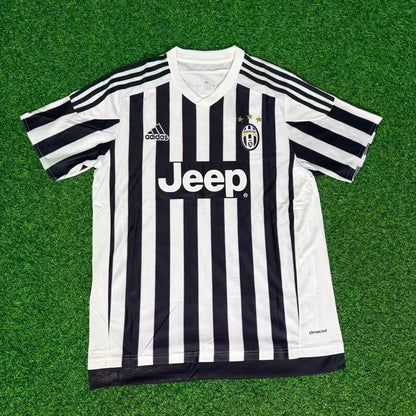 Paul Pogba 6-Juventus 2015-2016 Retro Home Football Jersey Trikot