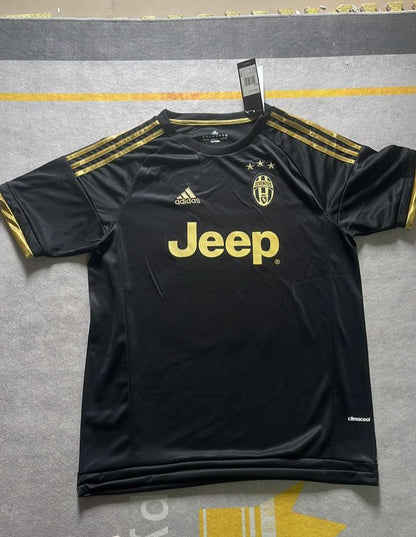 Paul Pogba Juventus Rétro Kit Noir Maillot Trikot Maglia Maillot de Football