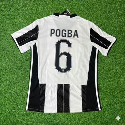 Paul Pogba Juventus Home Retro Football Jersey Kit