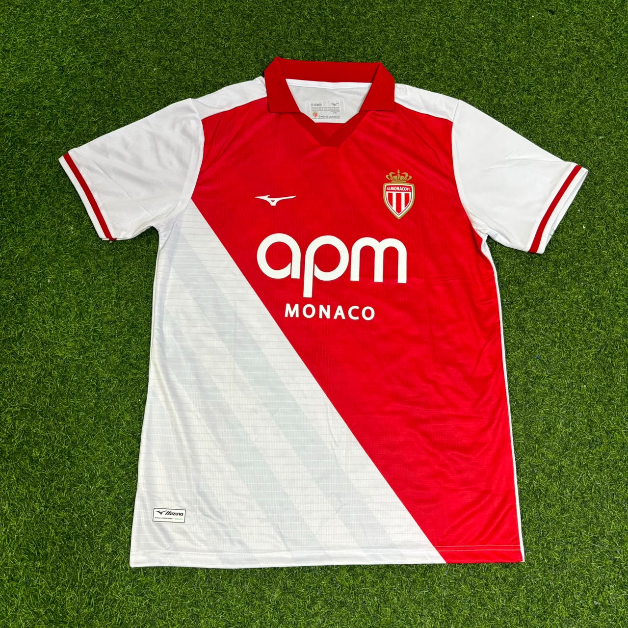 Paul Pogba Monaco Home New Season Jersey Kit Soccer Trikot Maillot Maglia