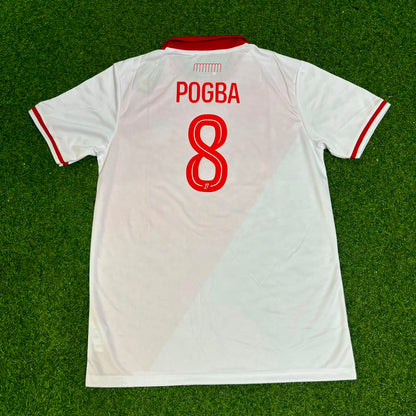 Paul Pogba Monaco Home New Season Jersey Kit Soccer Trikot Maillot Maglia