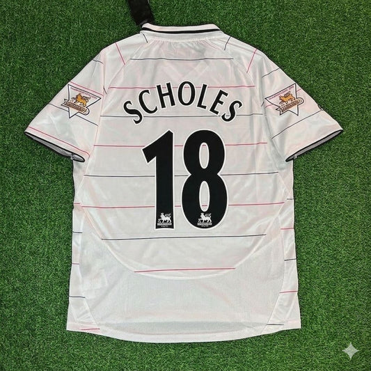 Paul Scholes #18 Manchester United 2003/2005 Retro Jersey Trikot