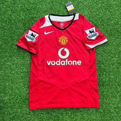 Paul Scholes Manchester United Retro 2005-06 Retro Jersey Maillot Maglia Soccer Shirt