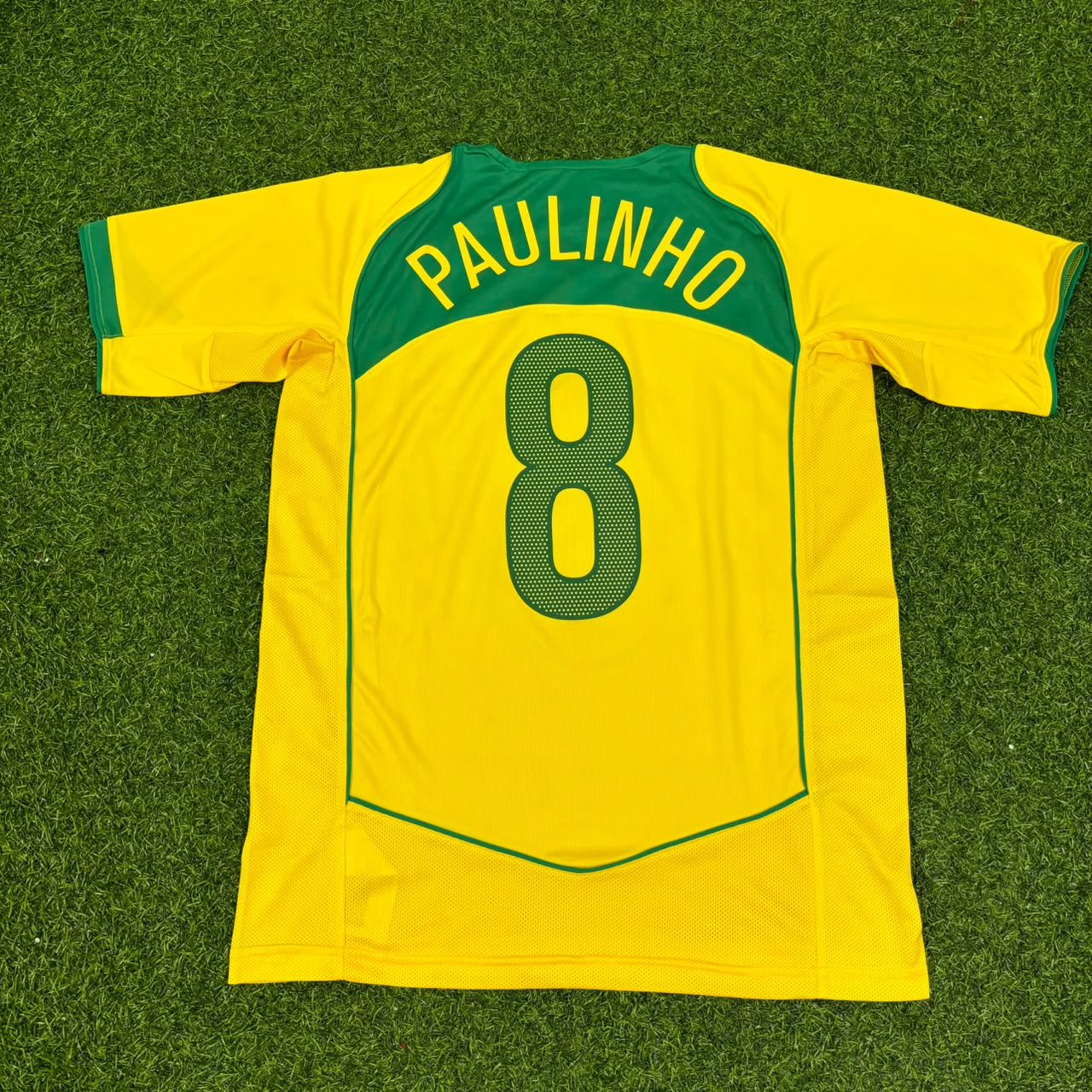 Paulinho 8 – Maillot de football rétro Brésil