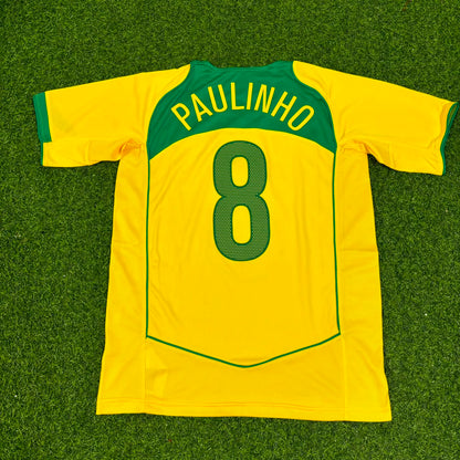 Paulinho 8 – Maillot de football rétro Brésil