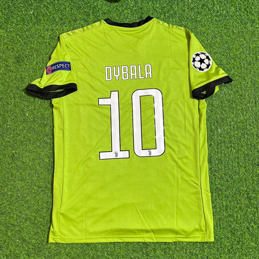 Maillot de football rétro Paulo Dybala #10 Juventus 2017-2018