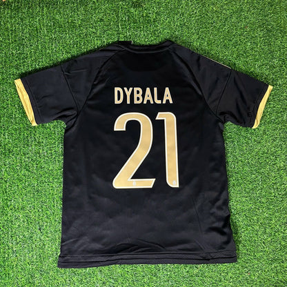 Paulo Dybala #21 – Maillot rétro noir Juventus 2015/16 – | Maillot | Maillot de football
