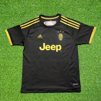 Maillot de football rétro noir Paulo Dybala Juventus