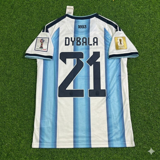 Paulo Dybala Argentina 2026 World Cup Football Jersey Kit