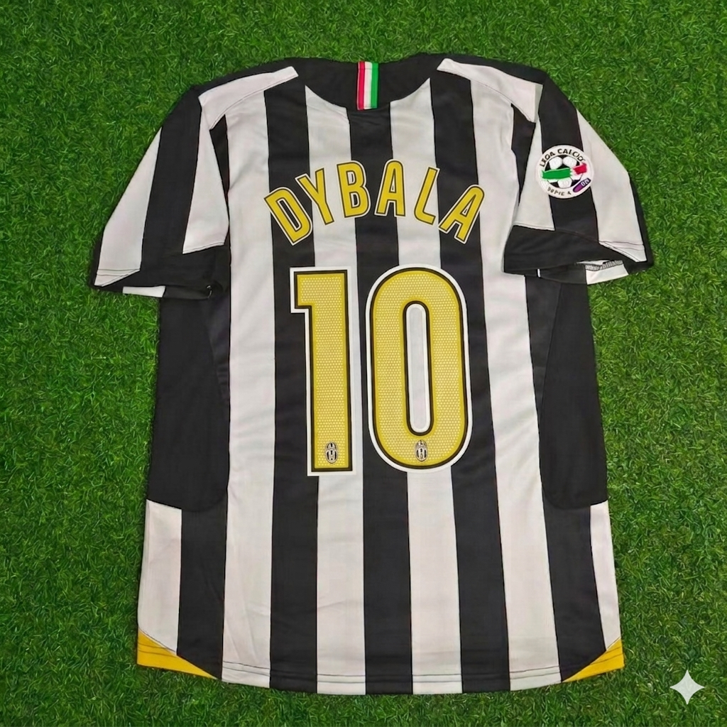 Paulo Dybala Juventus Retro Trikot | Fußballtrikot | Trikot