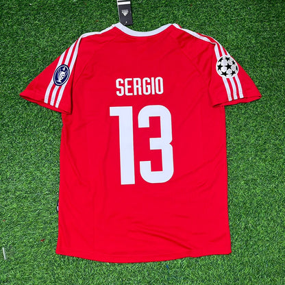 Paulo Sérgio Bayern Munich 2001 Champions League Final Retro Football Jersey